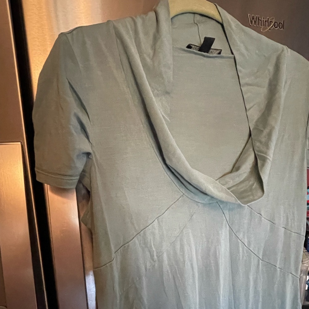 Banana Republic summer dress Sz. Large Seafoam green color.